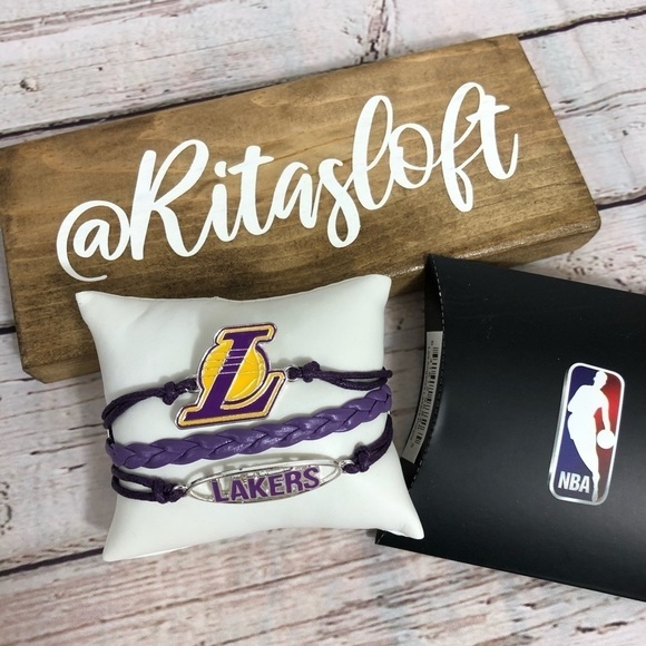 Los Angeles Lakers Rope Bracelet - New in Box‎ - Picture 3 of 8